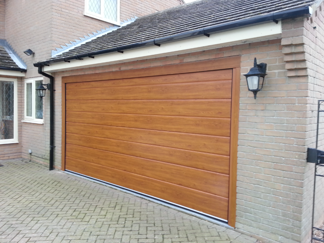 Broken garage door repair