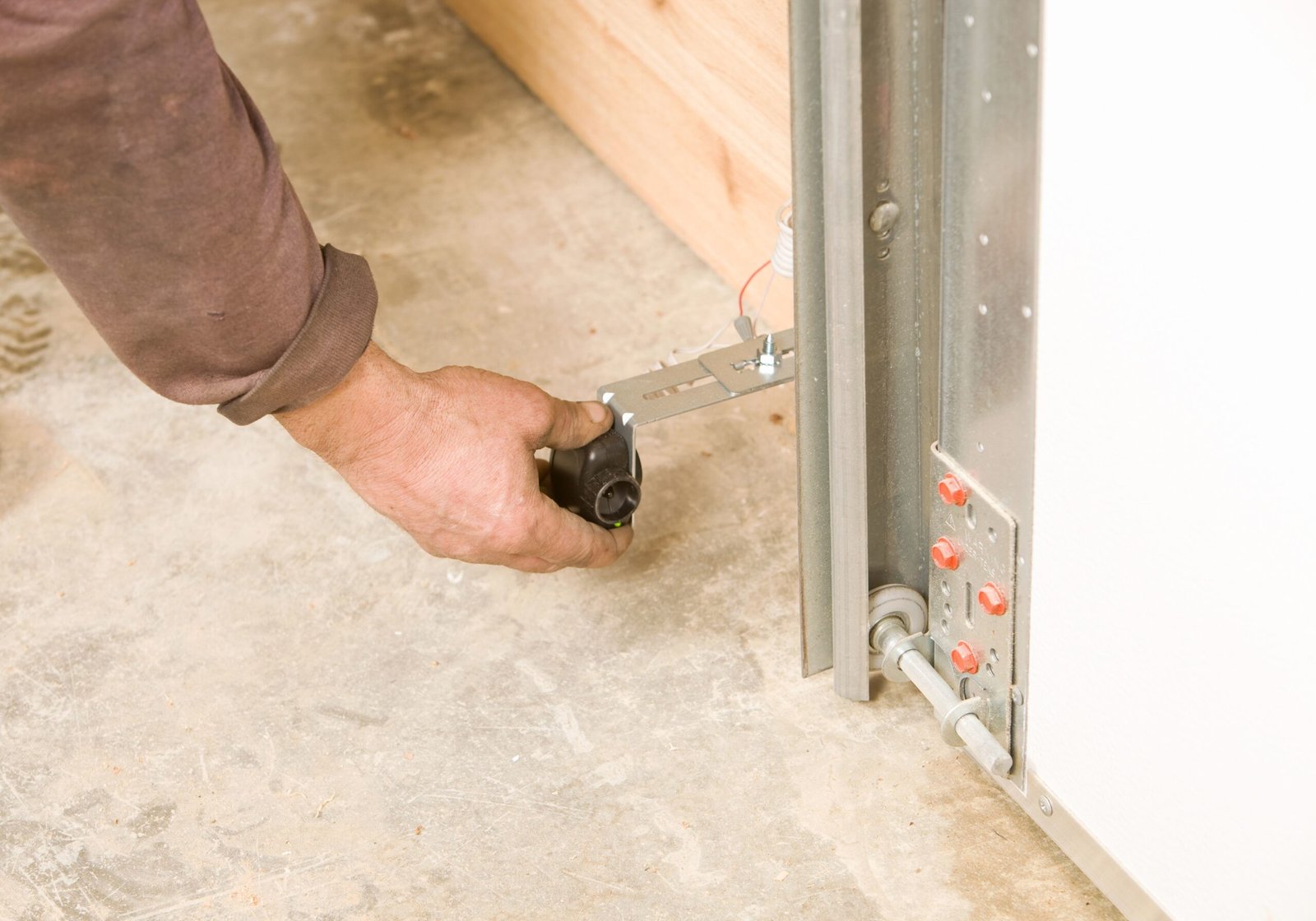 Garage door safety repair